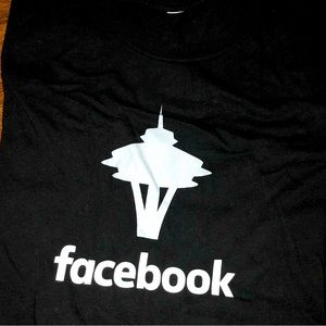 Rare Facebook XL T-shirt Seattle